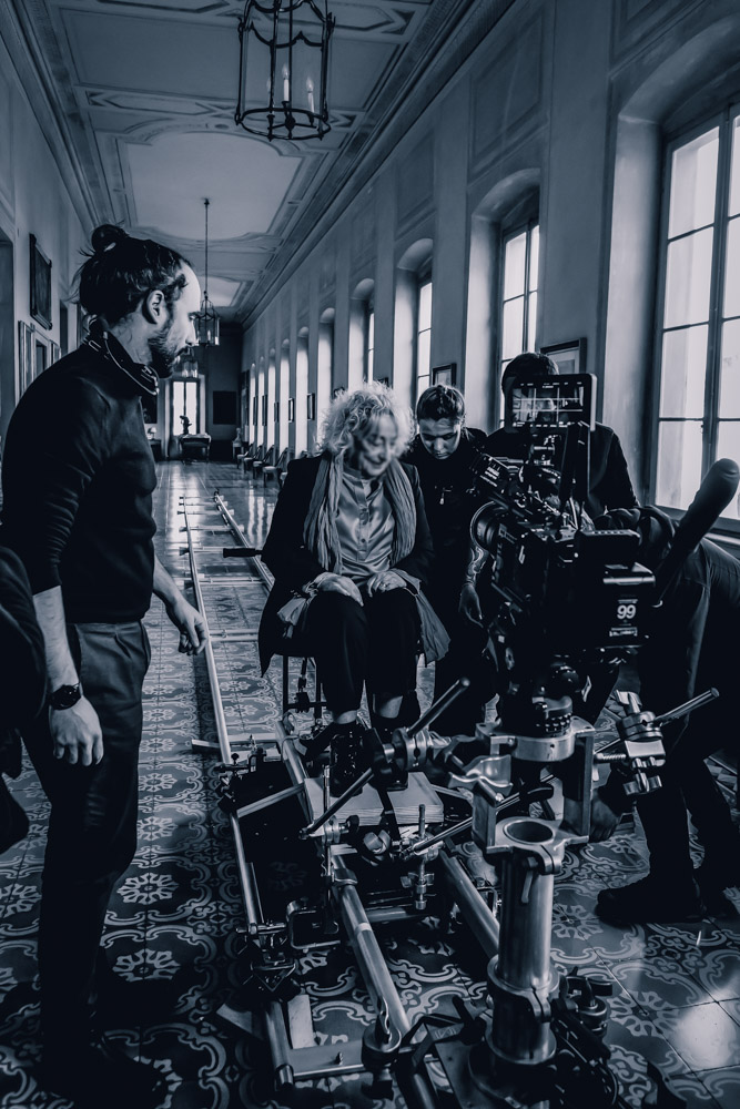 sul set di Togni