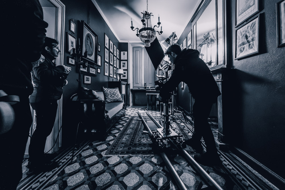 Sul set di Togni